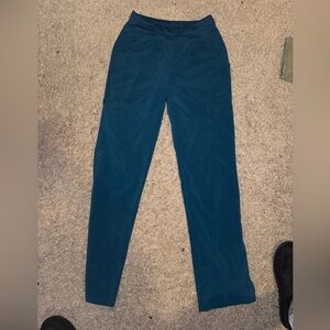 Dickies Caribbean Blue Flared petite Scrub Pants